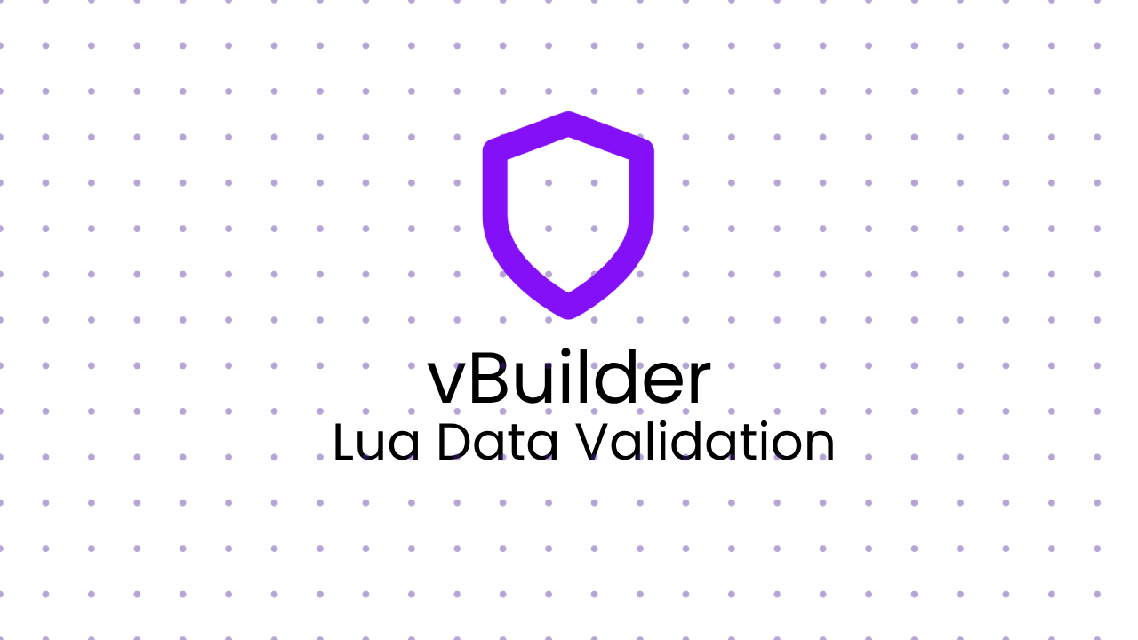 Lua data validation module